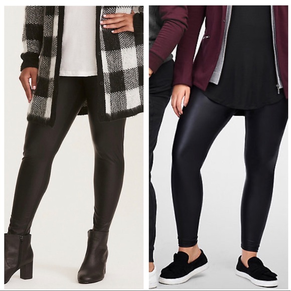 torrid leather leggings